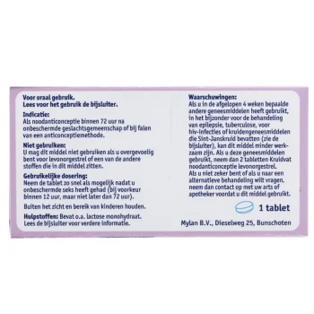 Sale Kruidvat Morning-afterpil