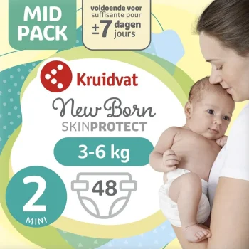 Hot Kruidvat NewBorn Mini Maat 2 Luiers Midpack