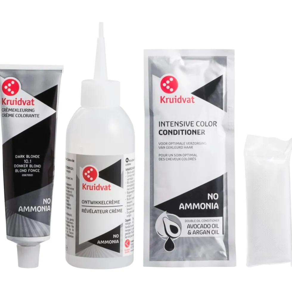kruidvat-no-ammonia-101-donker-hOFNDBFD-1.webp Online Kruidvat No Ammonia 10.1 Donkerblond Crème Haarkleuring