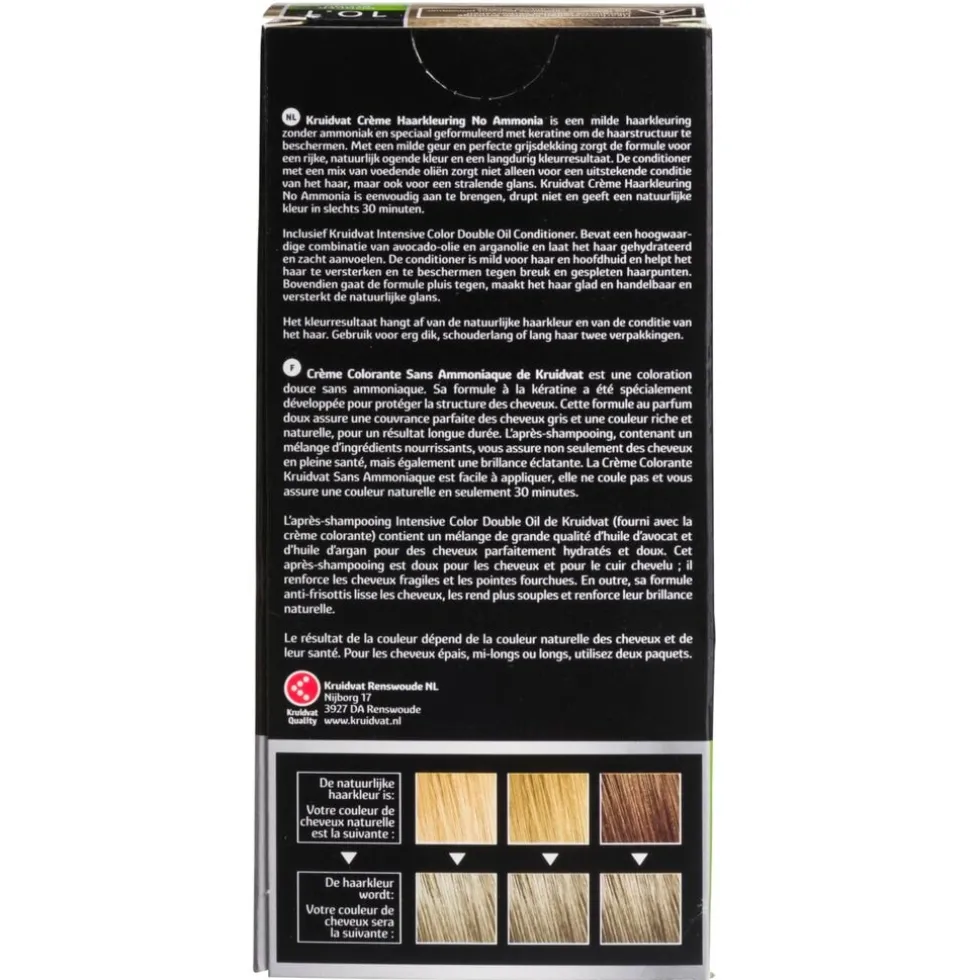 kruidvat-no-ammonia-101-donker-hOFNDBFD-2.webp Online Kruidvat No Ammonia 10.1 Donkerblond Crème Haarkleuring
