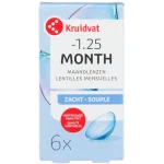 Fashion Kruidvat Opticare -1.25 Zachte Maandlenzen