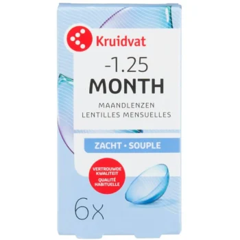 Fashion Kruidvat Opticare -1.25 Zachte Maandlenzen