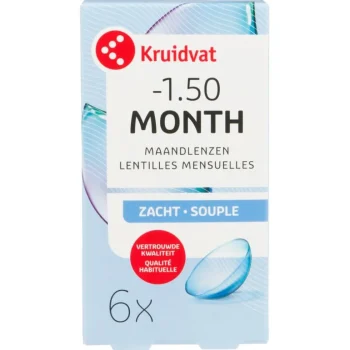 Fashion Kruidvat Opticare -1.50 Zachte Maandlenzen