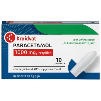 Outlet Kruidvat Paracetamol 1000mg Zetpillen