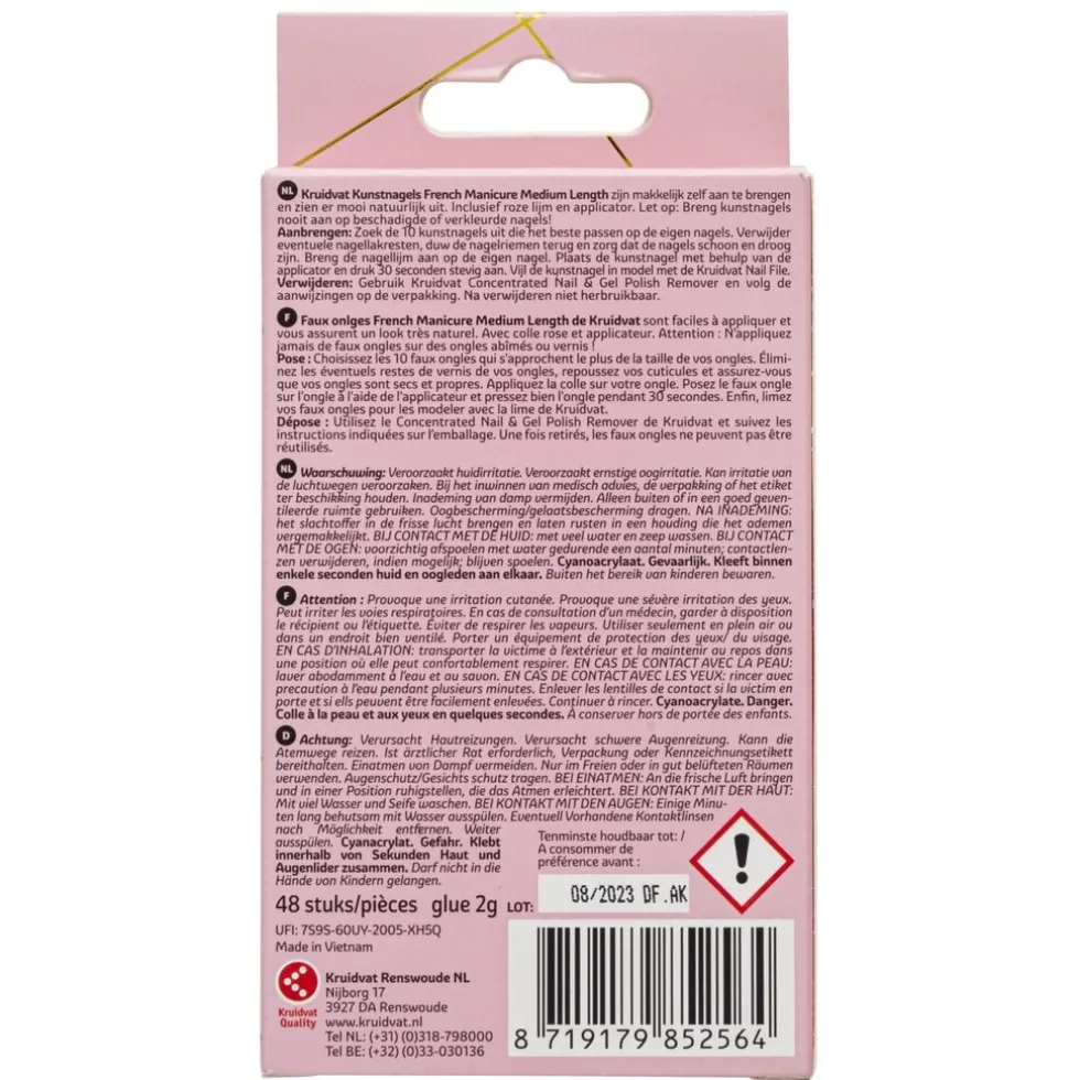 kruidvat-salon-nails-french-ma-JDOOtmsV-1.webp New Kruidvat Salon Nails French Manicure Medium Length Kunstnagels
