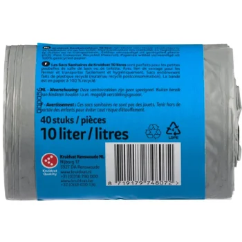 Discount Kruidvat Sanitairzakken