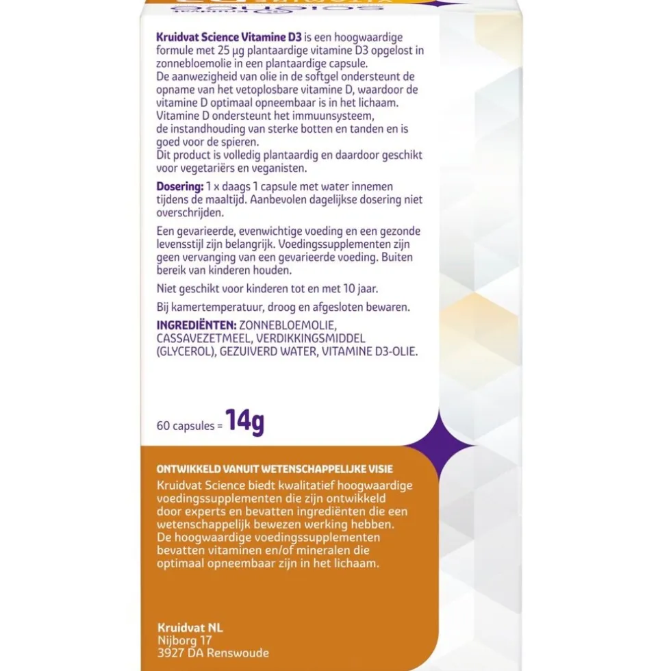 kruidvat-science-vitamine-d3-s-kygMlSZQ-1.webp Sale Kruidvat Science Vitamine D3 Softgels