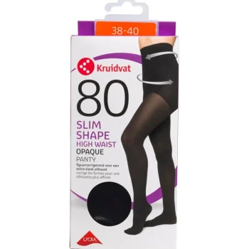 Hot Kruidvat Slim Shape High Waist Opaque 80 Den Panty
