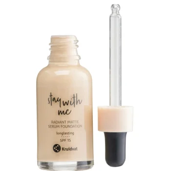 Discount Kruidvat Stay With Me 028 N Medium Biscuit Radiant Matte Serum Foundation