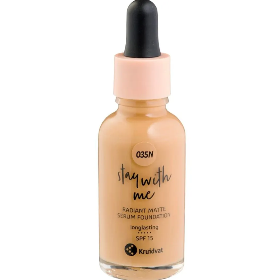 kruidvat-stay-with-me-035n-med-UPzUByHP-0.webp Discount Kruidvat Stay With Me 035N Medium Olive Radiant Matte Serum Foundation
