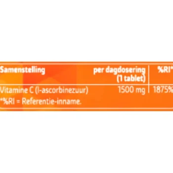 Discount Kruidvat Vitamine C-1500 Tabletten