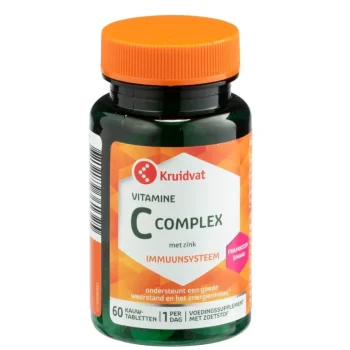 Discount Kruidvat Vitamine C Complex Met Zink Kauwtabletten