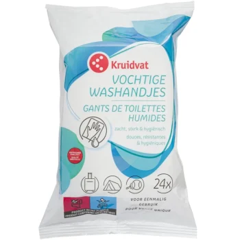 Outlet Kruidvat Vochtige Washandjes