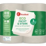 Fashion Kruidvat Zacht & Sterk 3-Laags Eco Toiletpapier