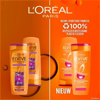 New Elvive L Oréal Paris Extraordinary Oil Krulverzorgende Shampoo