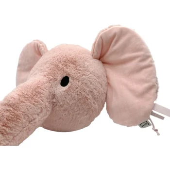 Outlet Label Label Elephant Elly Roze Muurdecoratie