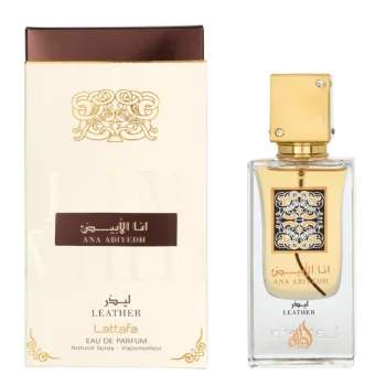 New Lattafa Ana Abiyedh Leather - Eau De Parfum 60ml