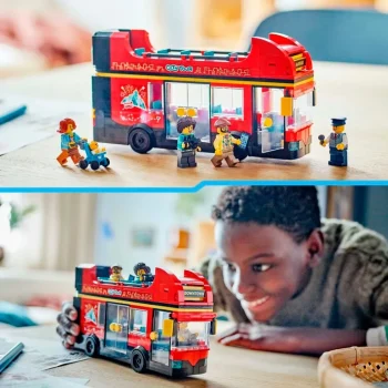 Hot LEGO City 60407 Toeristische Rode Dubbeldekker