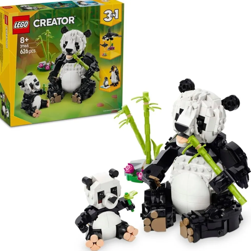 lego-creator-31165-3-in-1-wild-QxEkvzPe-0.webp Sale LEGO Creator 31165 3-in-1 Wilde Dieren: Pandafamilie