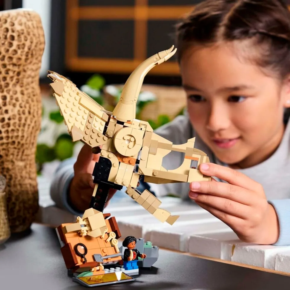 lego-jurassic-world-76969-dino-PAiuunUR-3.webp New LEGO Jurassic World 76969 Dinosaurusfossielen: Triceratops Schedel