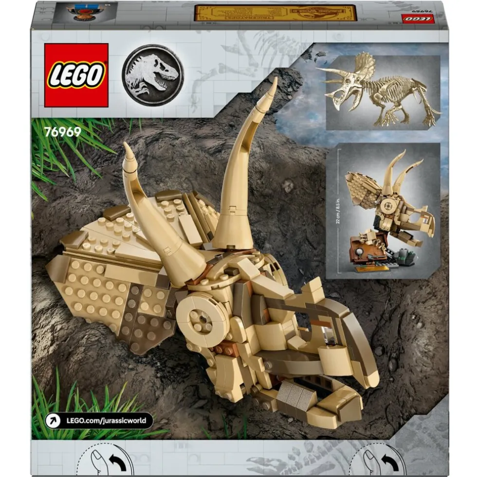 lego-jurassic-world-76969-dino-PAiuunUR-5.webp New LEGO Jurassic World 76969 Dinosaurusfossielen: Triceratops Schedel