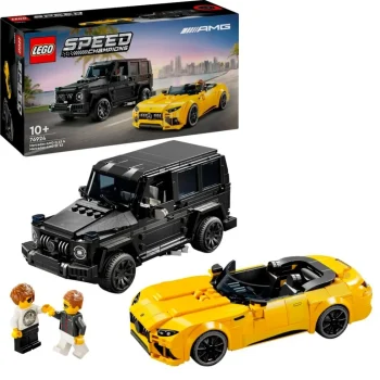 New LEGO Speed Champs. LEGO Speed Champions 76924 Mercedes-AMG G 63 En Mercedes-AMG SL 63