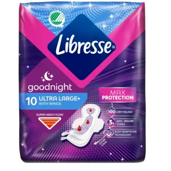 Hot Libresse Goodnight Ultra Night Wing Maandverband