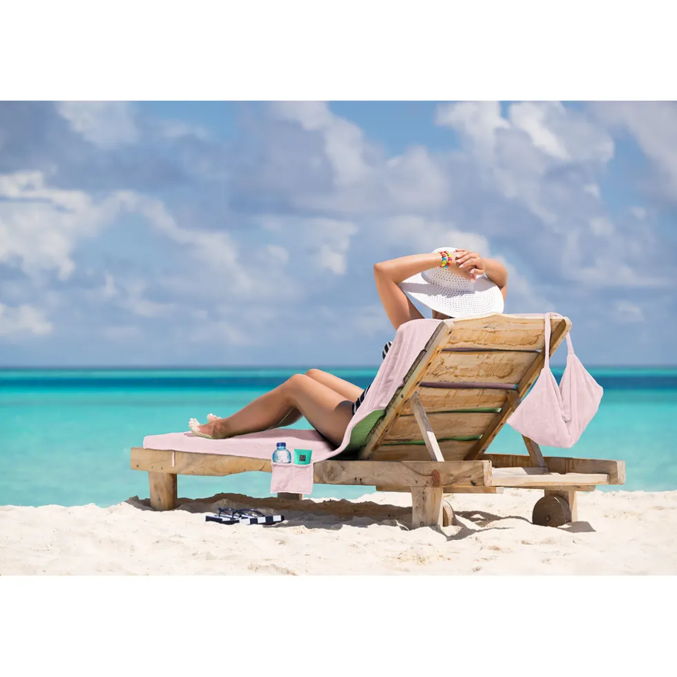 linnick-strandlaken-ligbed-han-OmwUwzSE-2.webp Hot Linnick Strandlaken Ligbed Handdoek Microvezel 75x215cm (3 In 1) - Light Pink