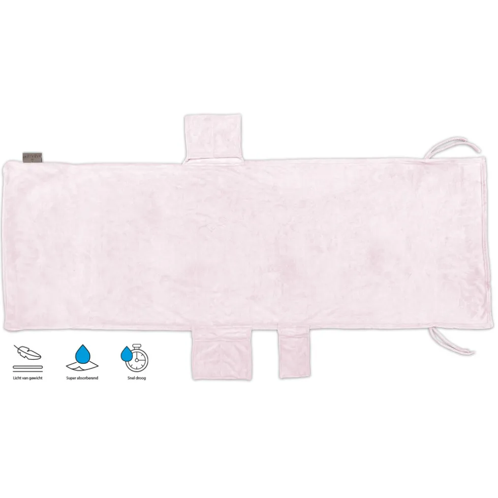linnick-strandlaken-ligbed-han-OmwUwzSE-3.webp Hot Linnick Strandlaken Ligbed Handdoek Microvezel 75x215cm (3 In 1) - Light Pink