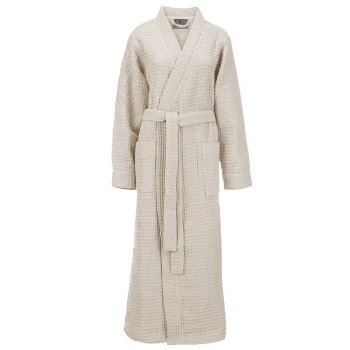 Sale Linnick Wafel Badjas Kuitlengte