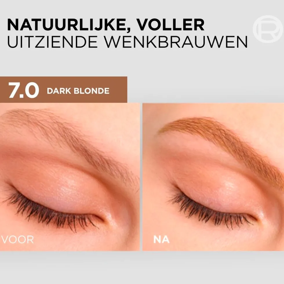 loral-paris-70-dark-blonde-bro-GGEoSVhb-1.webp Online L'Oreal L'Oréal Paris 7.0 Dark Blonde Brow Color Wenkbrauwverf