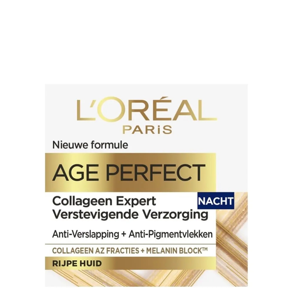 loral-paris-age-perfect-collag-luTWpSsQ-0.webp Discount L'Oreal Paris L'Oréal Paris Age Perfect Collageen Expert Verstevigende Nachtcrème