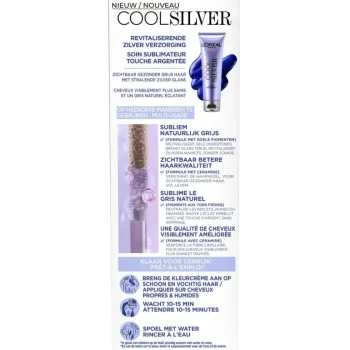 Clearance Cool Silver L'Oréal Paris 2 Parelmoer Wit Revitaliserende Zilver Verzorging