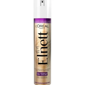 Hot Elnett L'Oréal Paris Respect Beschadigd Haar Sterke Fixatie Hairspray