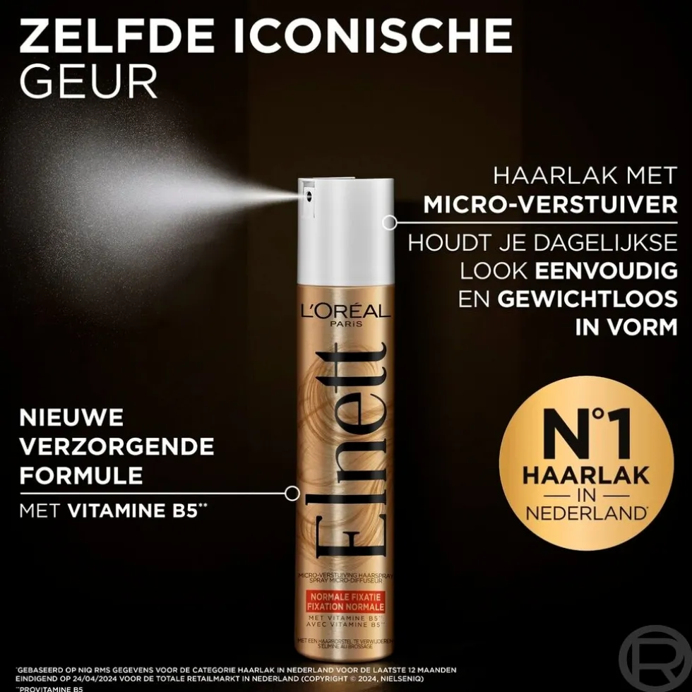 loral-paris-elnett-satin-norma-TfTtZvZu-1.webp Discount Elnett L'Oréal Paris Satin Normale Fixatie Hairspray