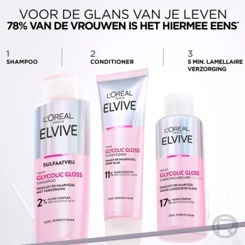 Best Elvive L'Oréal Paris Glycolic Gloss 5 Minuten Lamellaire Verzorging