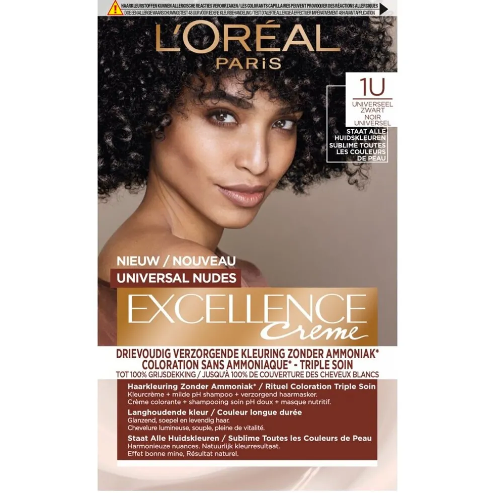 loral-paris-excellence-1u-nude-DDwjzmgu-0.webp Sale Excellence L'Oréal Paris 1U Nudes Zwart Permanente Haarverf
