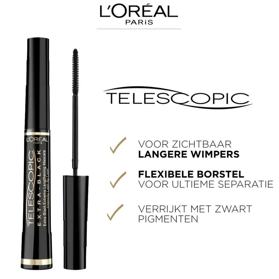 loral-paris-false-lash-telesco-nUlfpjHs-3.webp Hot L'Oreal L'Oréal Paris False Lash Telescopic Carbon Black Mascara