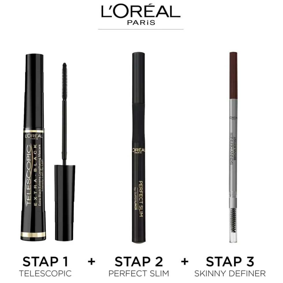 loral-paris-false-lash-telesco-nUlfpjHs-4.webp Hot L'Oreal L'Oréal Paris False Lash Telescopic Carbon Black Mascara