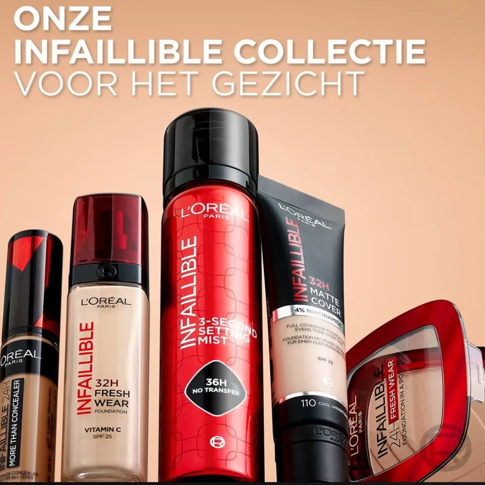 loral-paris-infaillible-20-ivo-GEQnBbqO-5.webp Discount L'Oreal L'Oréal Paris Infaillible 20 Ivory SPF25 32H Fresh Wear Foundation