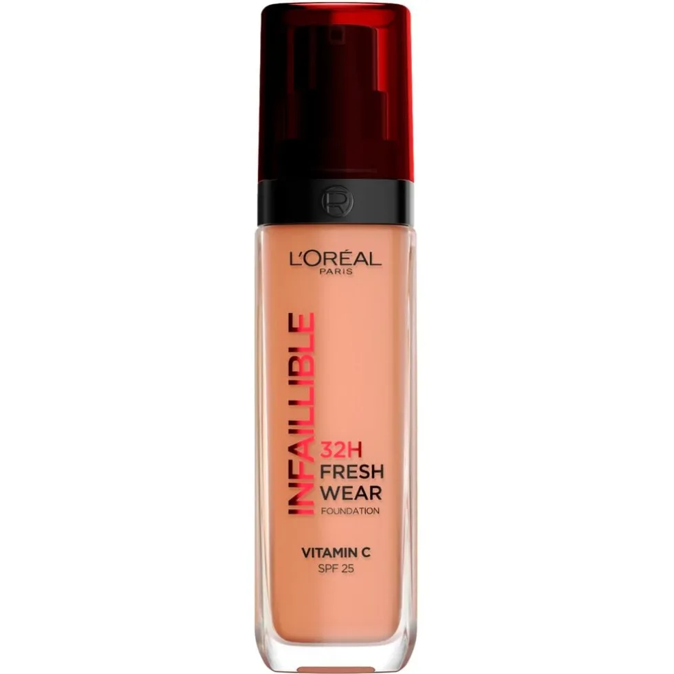 loral-paris-infaillible-300-am-EbnValme-0.webp New L'Oreal L'Oréal Paris Infaillible 300 Amber SPF25 32H Fresh Wear Foundation