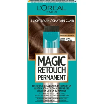 Online Magic Retouch L'Oréal Paris 5 Lichtbruin Permanente Haarkleuring