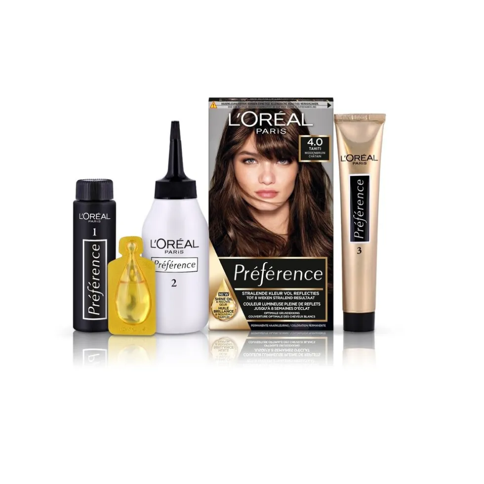 loral-paris-prfrence-4-middenb-MISJxueF-3.webp Fashion Preference L'Oréal Paris Préférence 4 Middenbruin Permanente Haarkleuring