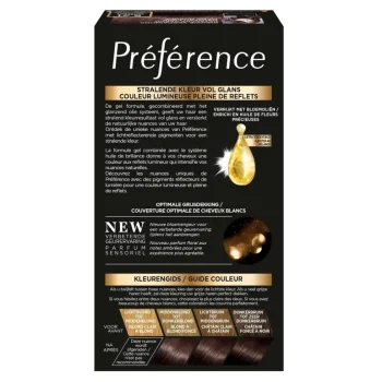 Outlet Preference L'Oréal Paris Préférence 5.21 Koel Lichtbruin Permanente Haarkleuring