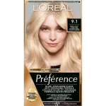 Fashion Preference L'Oréal Paris Préférence 9.1 Zeer Licht Asblond Permanente Haarkleuring