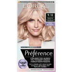 Best Preference L'Oréal Paris Préférence Cool Blondes 9.12 Zeer Licht As Beigeblond Permanente Haarkleuring