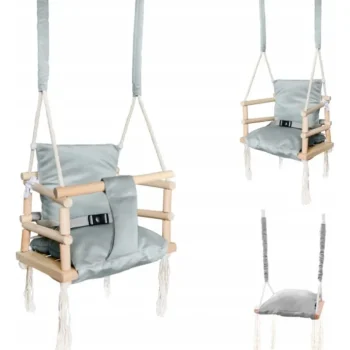 Hot Lovegifts Luxe Houten 3 In 1 Meegroeischommel En Kinderschommel