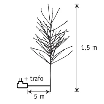 Fashion Luca Lighting Verlichte Kerstboom MELLVER2860/001