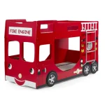 Best LUCEVI Carbeds Fire Truck Kinder Stapelbed