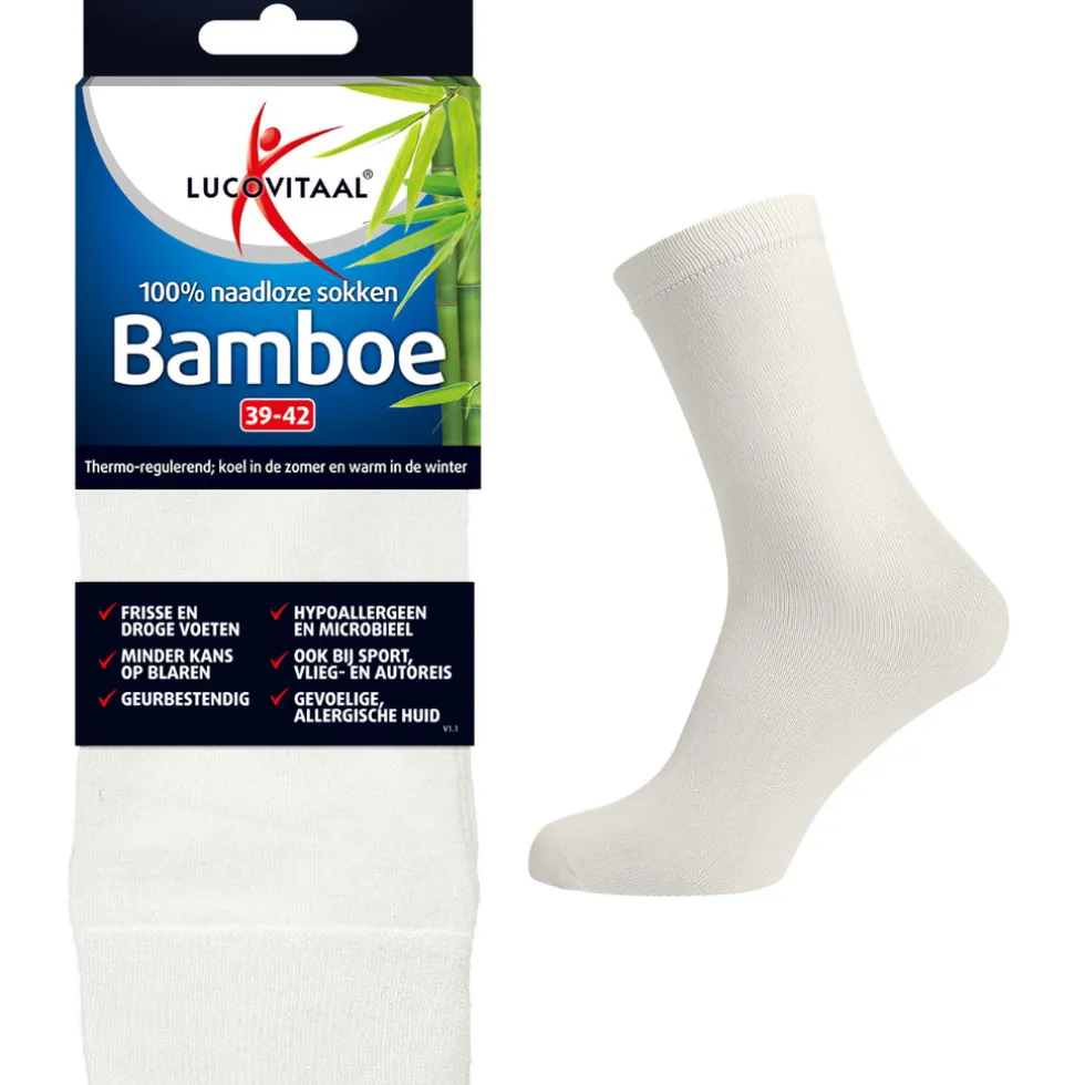 lucovitaal-bamboe-sokken-lang-blOyjTHJ-1.webp Best Lucovitaal Bamboe Sokken Lang Wit